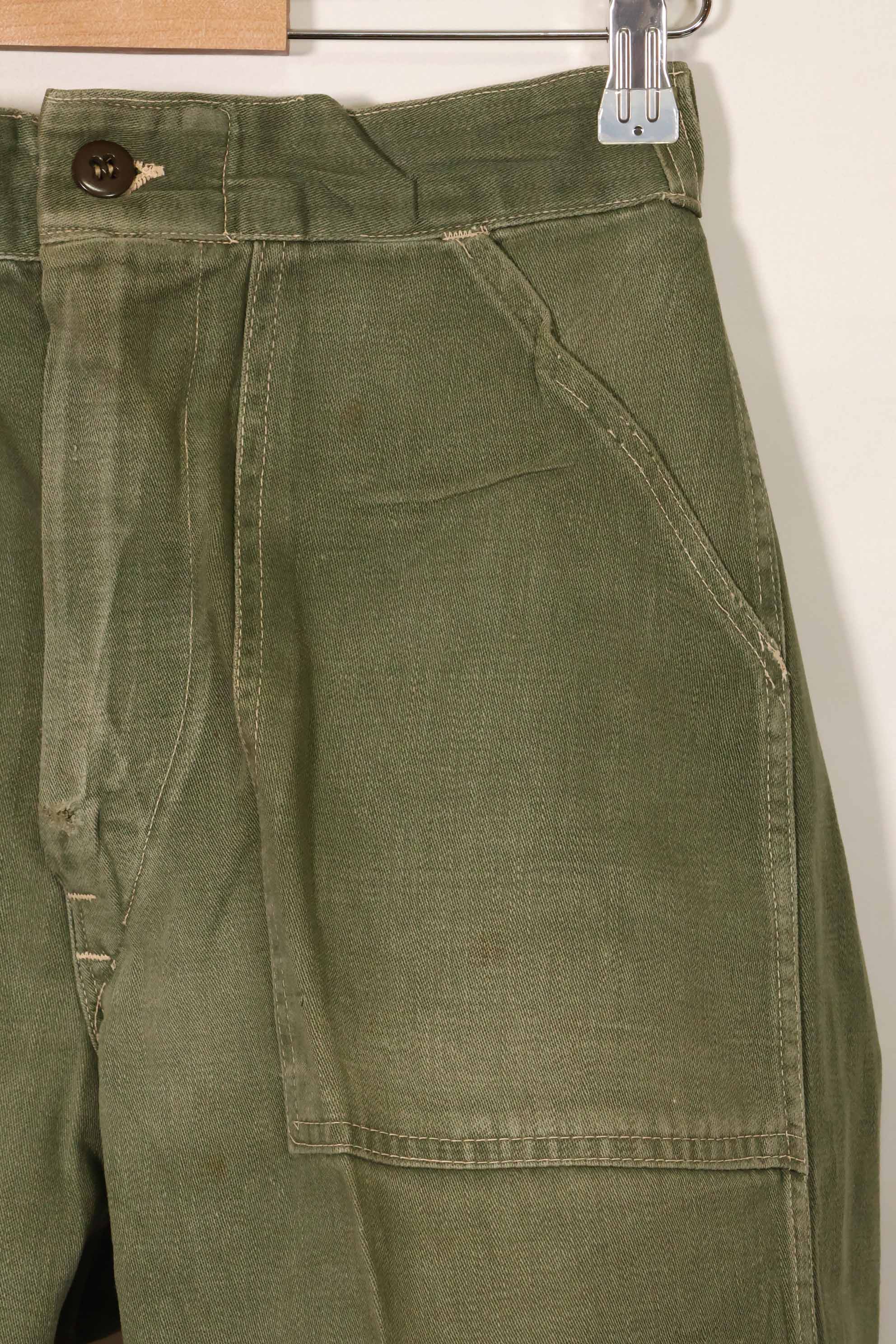 1960年代前半　OG-107 ユーティリティユニフォーム　ベイカーパンツ　改造品　第82空挺師団　F