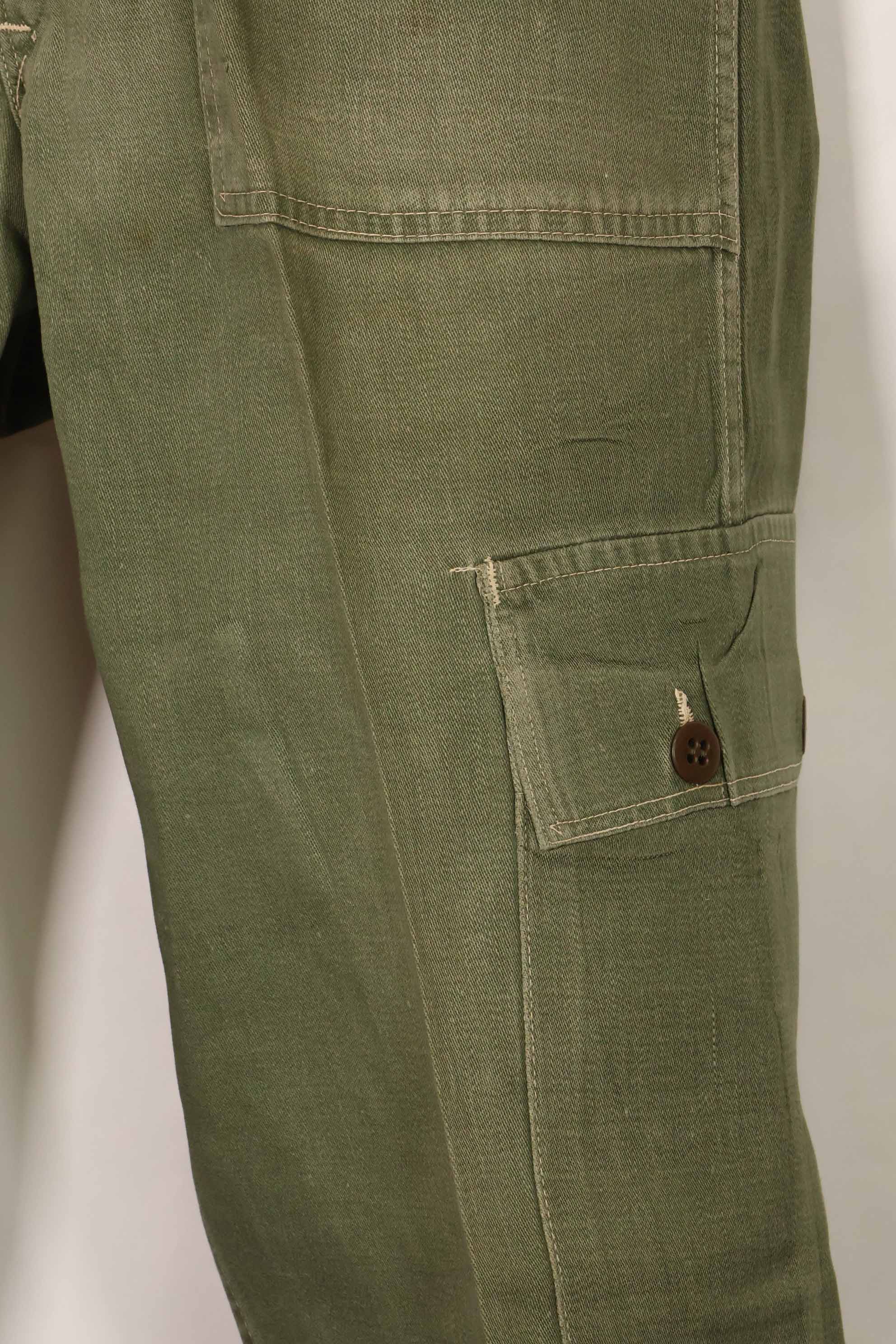 1960年代前半　OG-107 ユーティリティユニフォーム　ベイカーパンツ　改造品　第82空挺師団　F