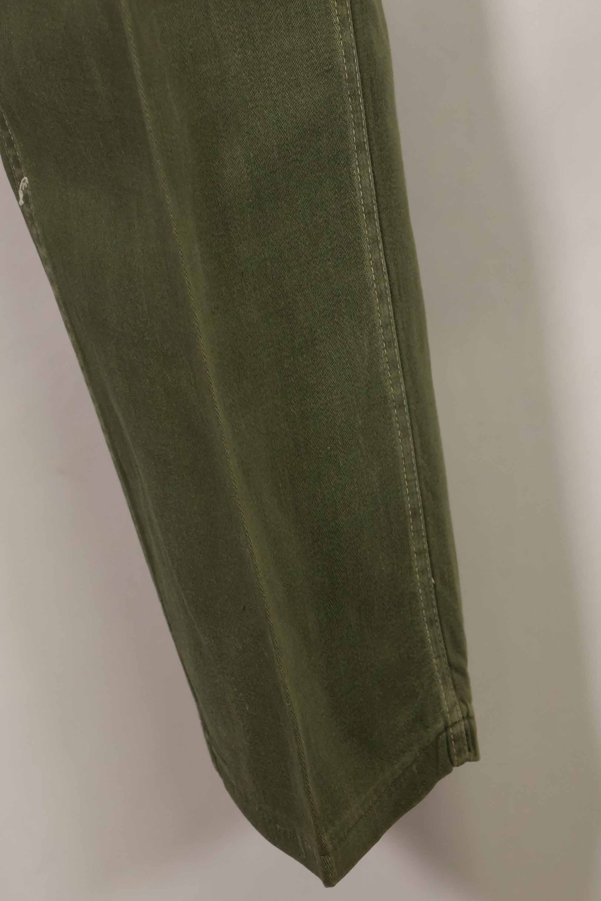 1960年代前半　OG-107 ユーティリティユニフォーム　ベイカーパンツ　改造品　第82空挺師団　F