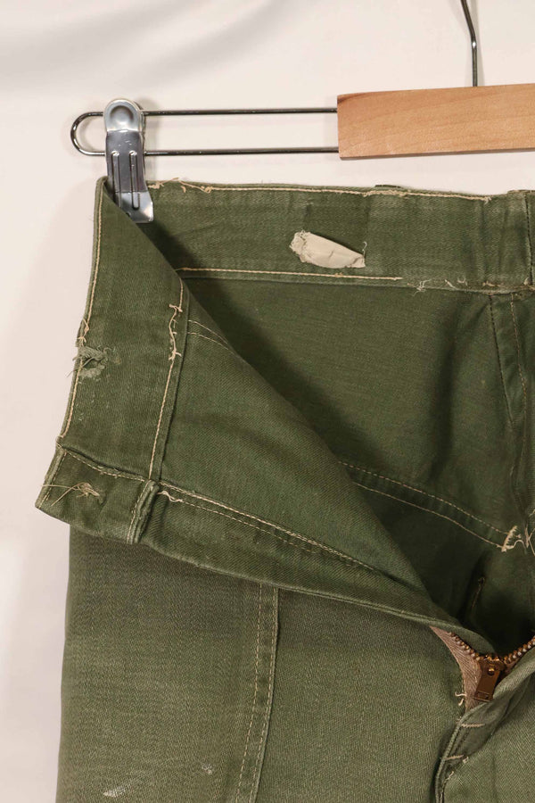 1960年代前半　OG-107 ユーティリティユニフォーム　ベイカーパンツ　改造品　第82空挺師団　F