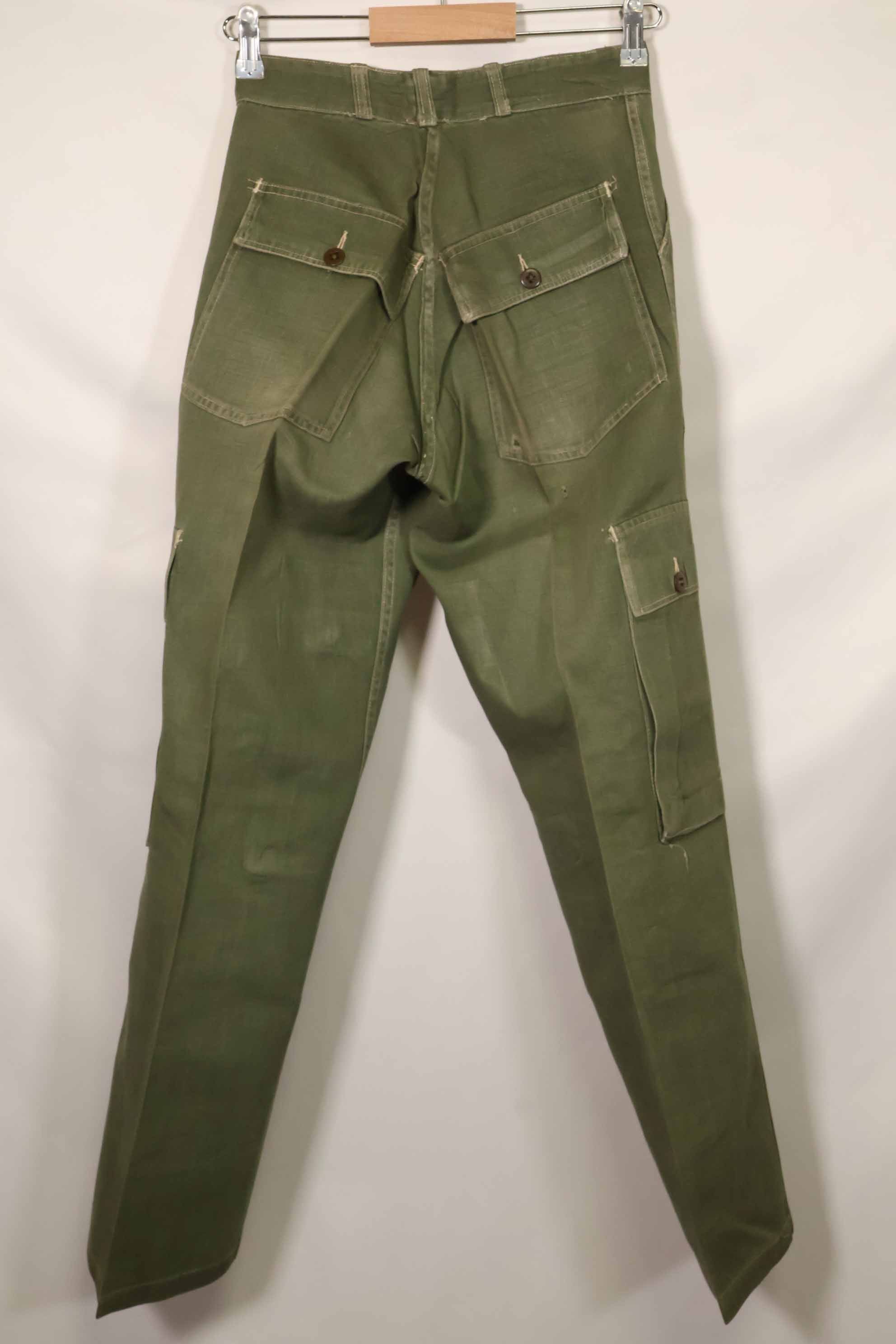 1960年代前半　OG-107 ユーティリティユニフォーム　ベイカーパンツ　改造品　第82空挺師団　F