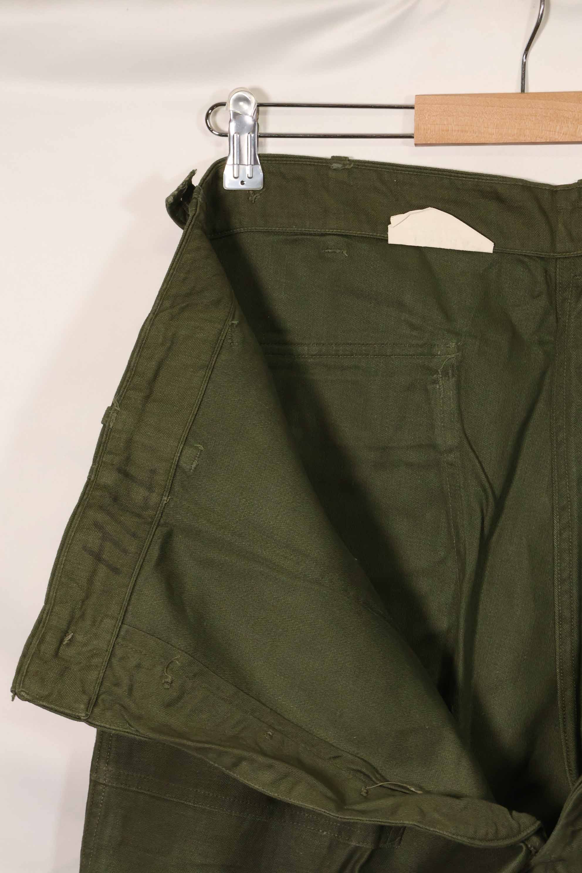 1964年契約初期ロット　OG-107 ユーティリティパンツ　ベイカーパンツ 38x33　中古品