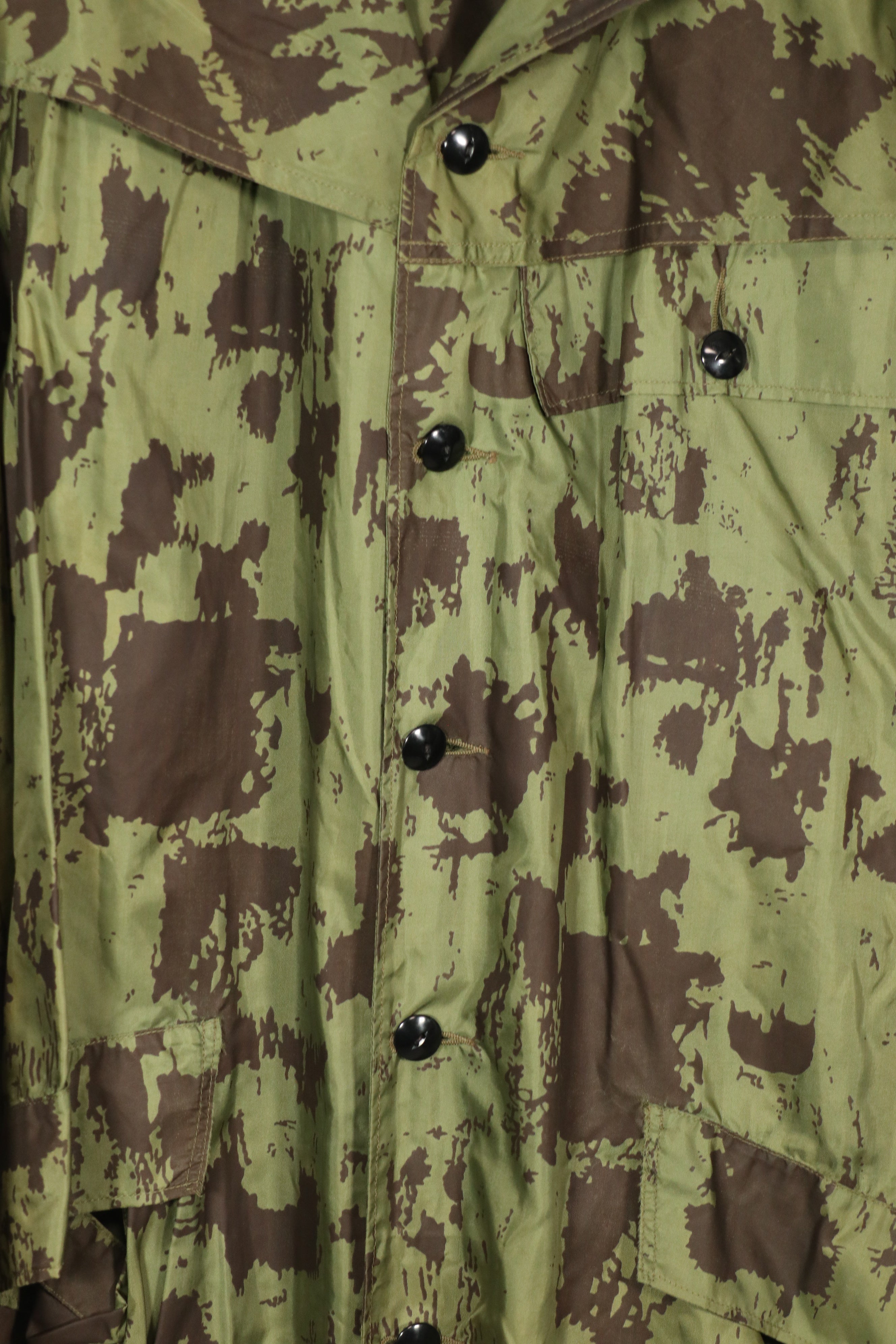 実物　1967年製　オーストラリア軍　レインコート　中古品　退色あり　使用感あり