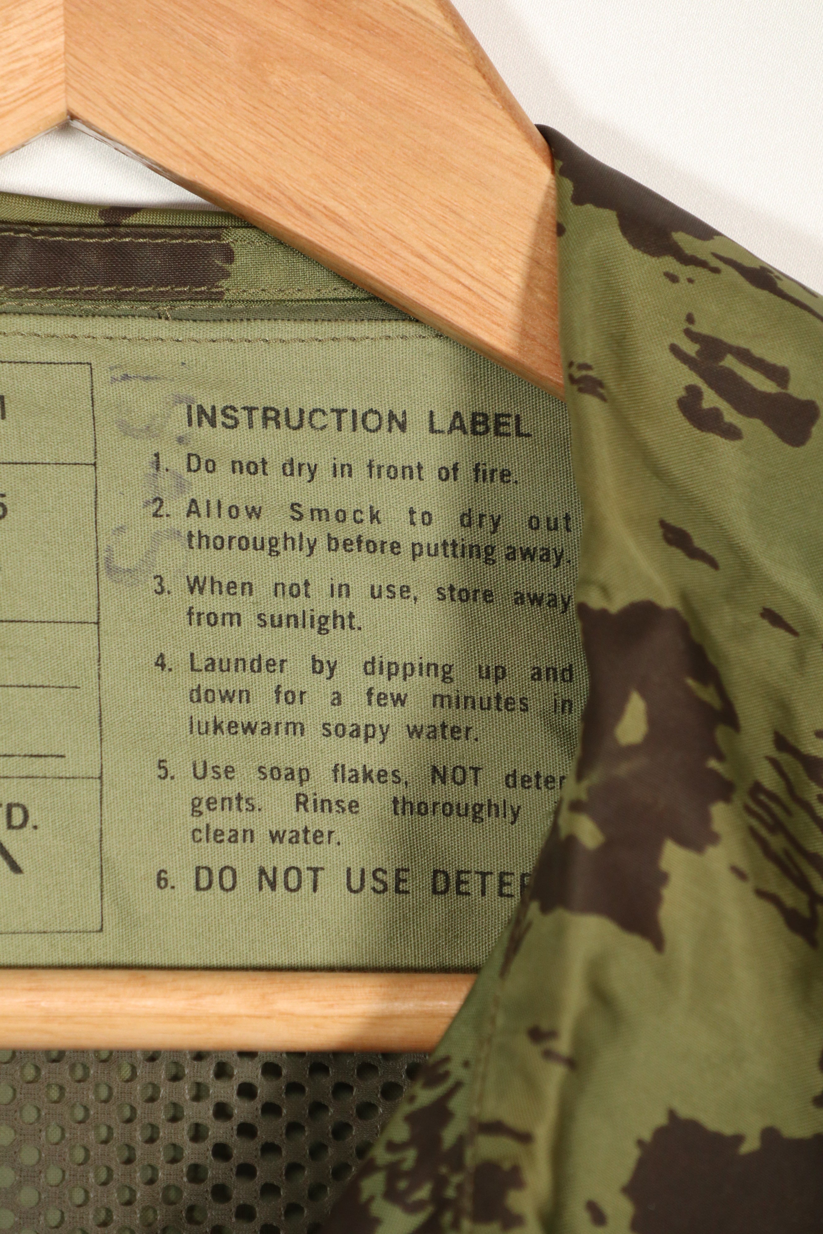 実物　1967年製　オーストラリア軍　レインコート　中古品　退色あり　使用感あり