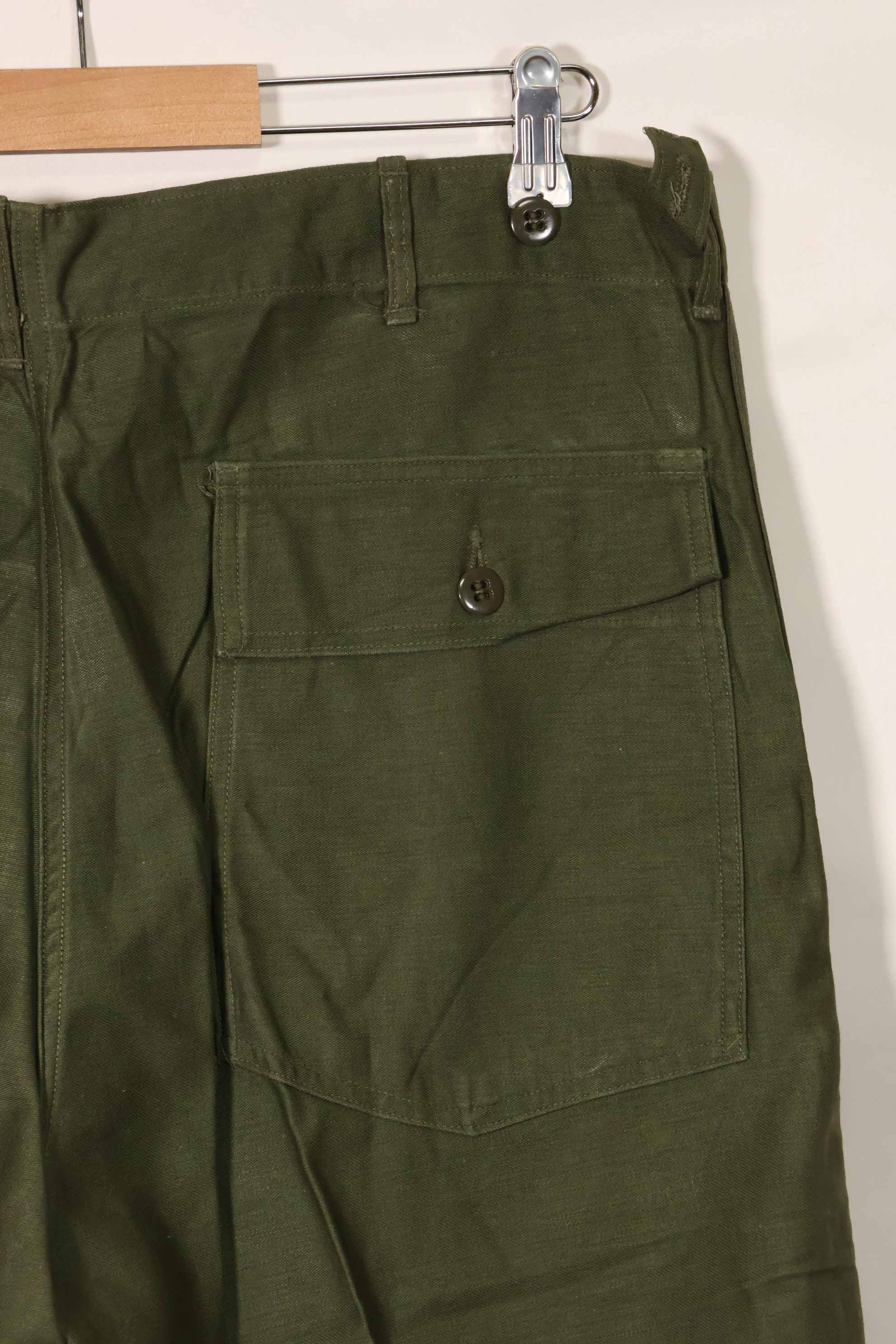 1964年契約初期ロット　OG-107 ユーティリティパンツ　ベイカーパンツ 38x33　中古品
