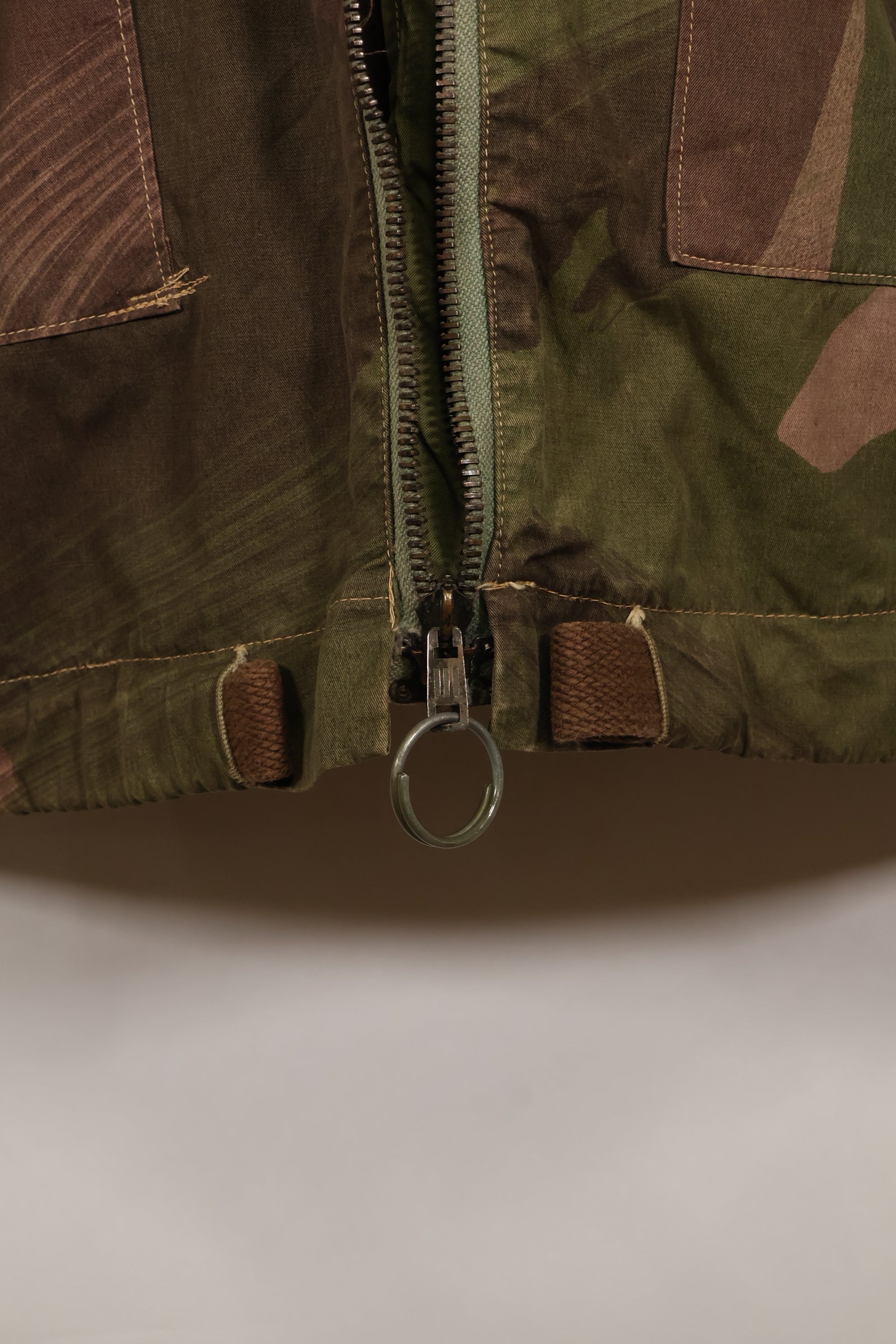 1943年製　イギリス軍　SAS　WINDPROOF　スモック　ジッパー改造　インドシナ戦争　中古品