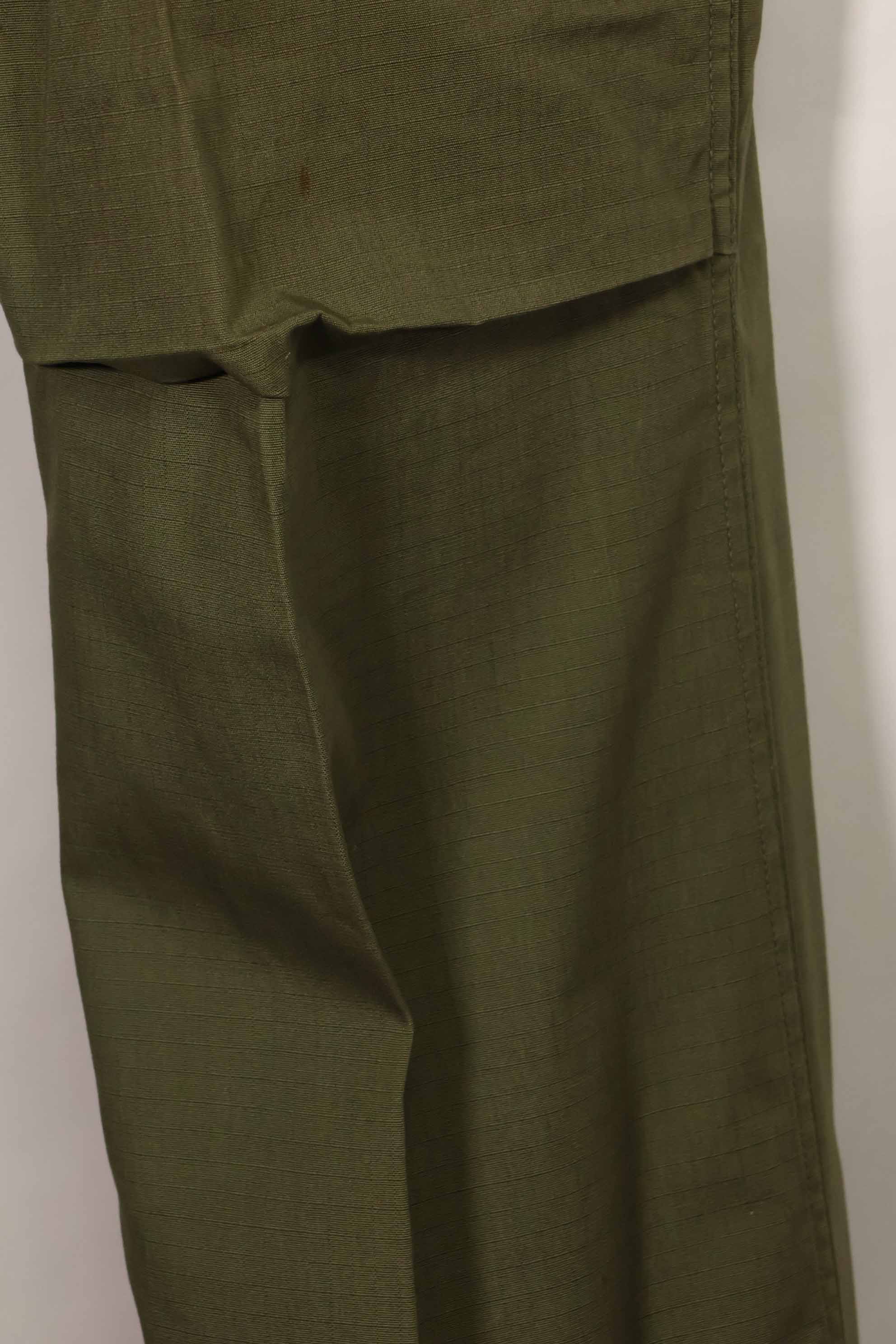 1969年契約　デッドストック　4th Model リップストップ　ジャングルファティーグ　パンツ　M-L 未使用品