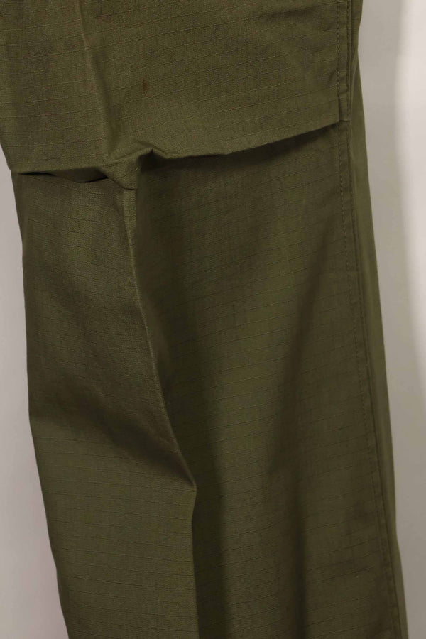 1969年契約　デッドストック　4th Model リップストップ　ジャングルファティーグ　パンツ　M-L 未使用品