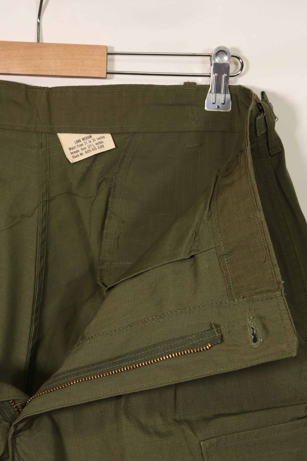 1969年契約　デッドストック　4th Model リップストップ　ジャングルファティーグ　パンツ　M-L 未使用品