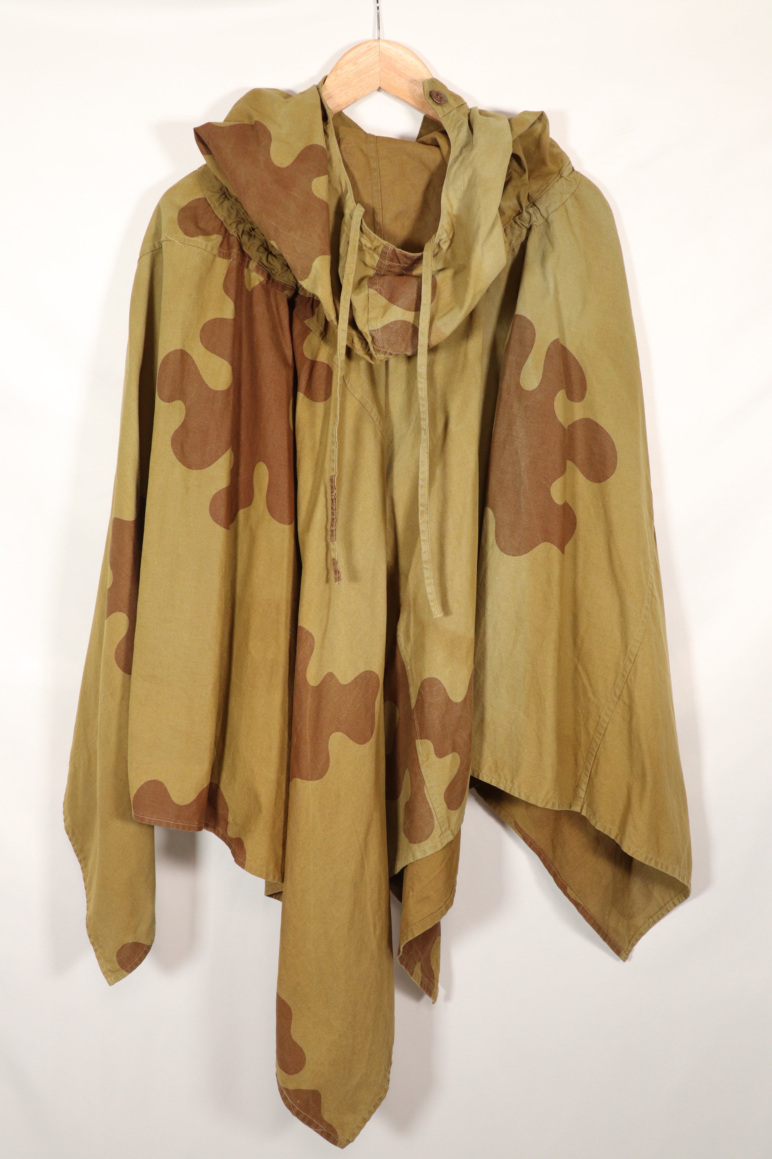 実物　1942年製　ソビエトロシア　アメーバ迷彩　スナイパースモック　中古品　状態良い