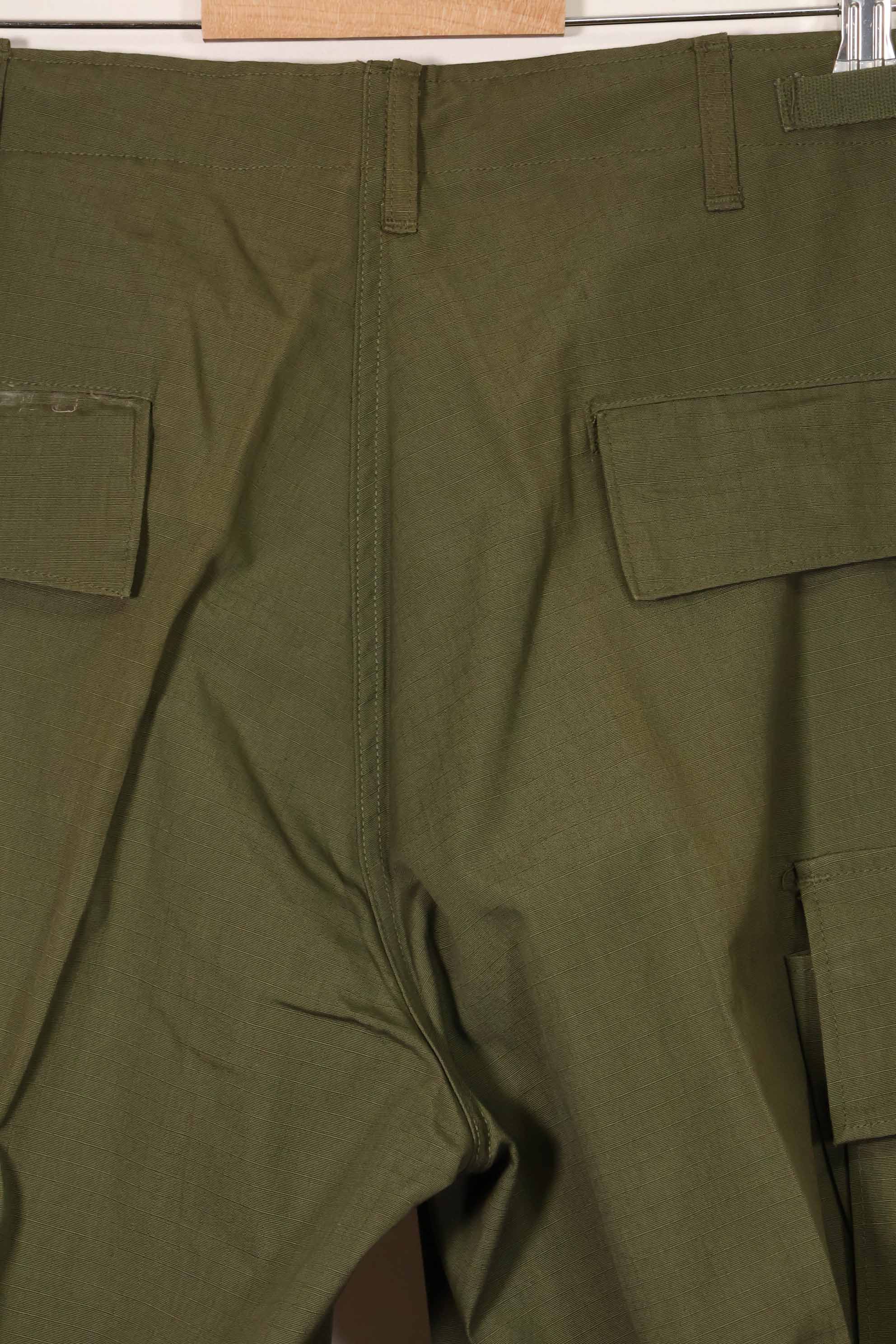 1969年契約　デッドストック　4th Model リップストップ　ジャングルファティーグ　パンツ　M-L 未使用品