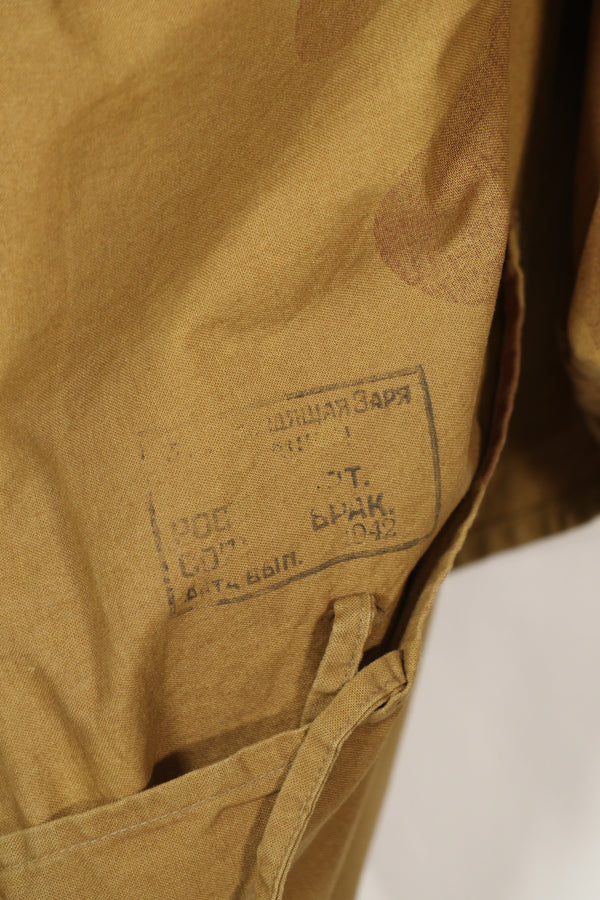 実物　1942年製　ソビエトロシア　アメーバ迷彩　スナイパースモック　中古品　状態良い