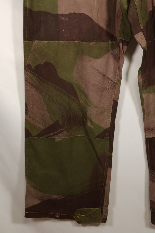 実物　イギリス軍　SAS トラウザーズ　WINDPROOF 迷彩パンツ　サイズ No.5　 中古品