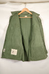 Circa 1965  S-S  2nd Model Jungle Fatigue Jacket  Stained  Faded  Used
