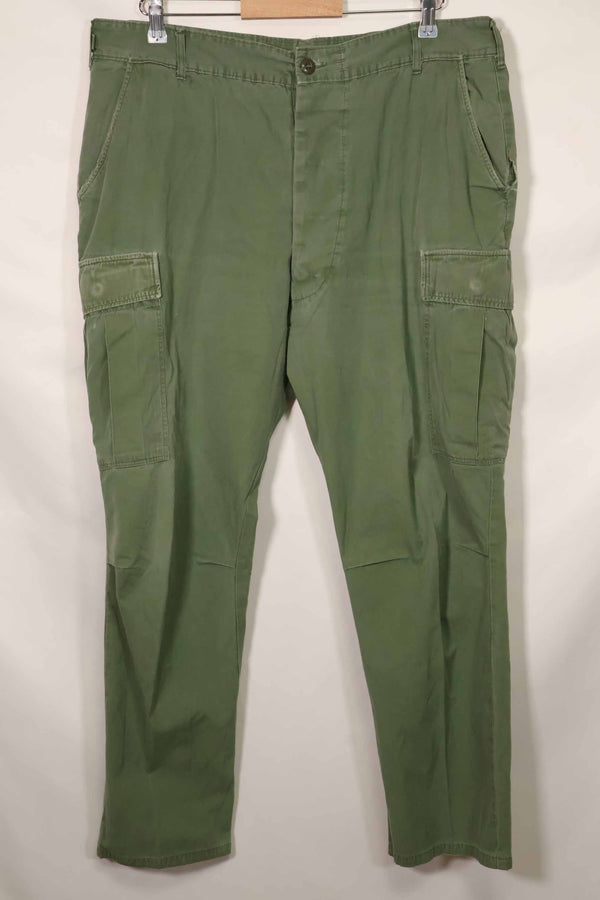 1967年契約　3rd Model ノンリップストップ　ジャングルファティーグ　パンツ　X-L-R　中古品