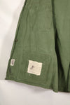 Circa 1965  S-S  2nd Model Jungle Fatigue Jacket  Stained  Faded  Used