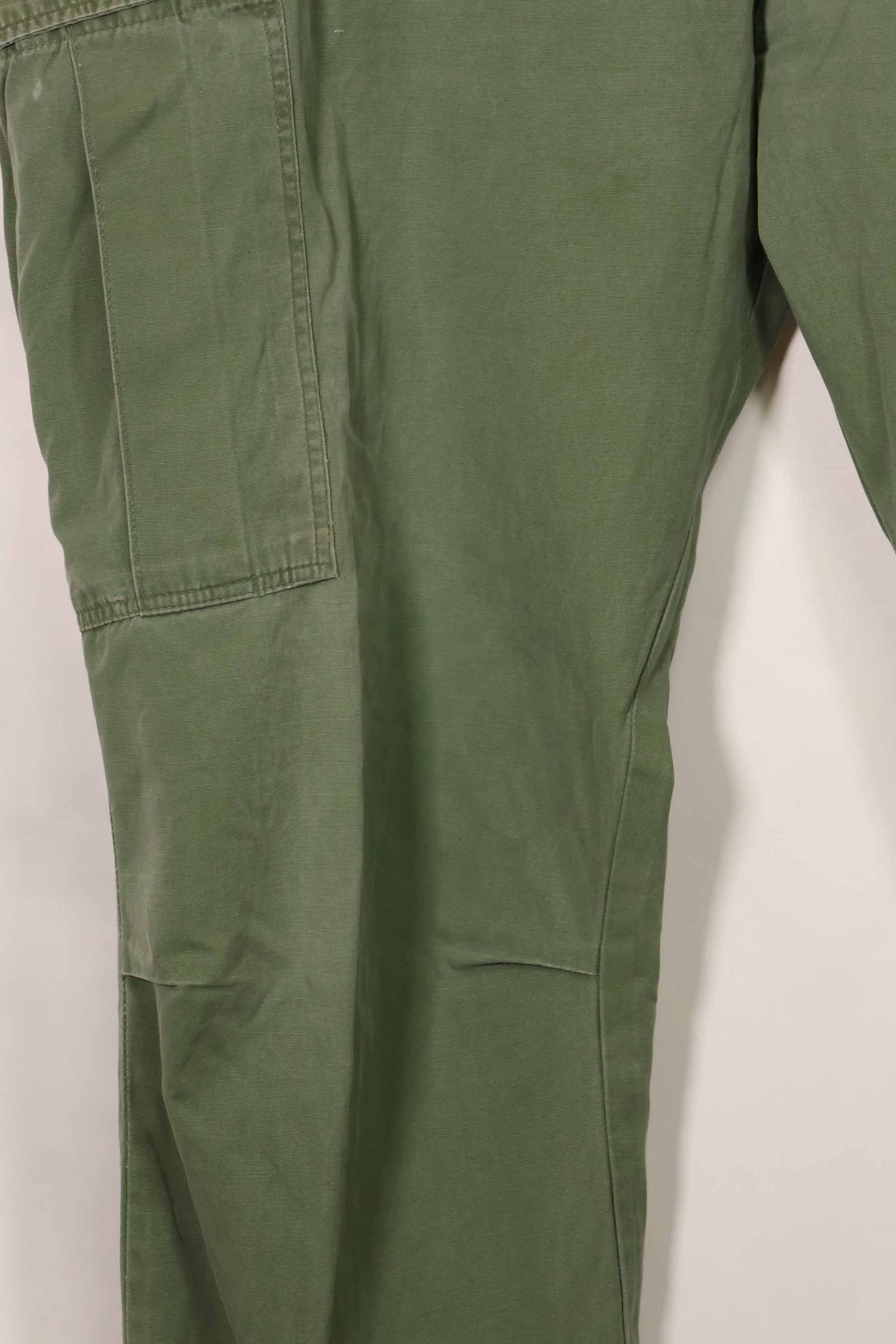 1967年契約　3rd Model ノンリップストップ　ジャングルファティーグ　パンツ　X-L-R　中古品