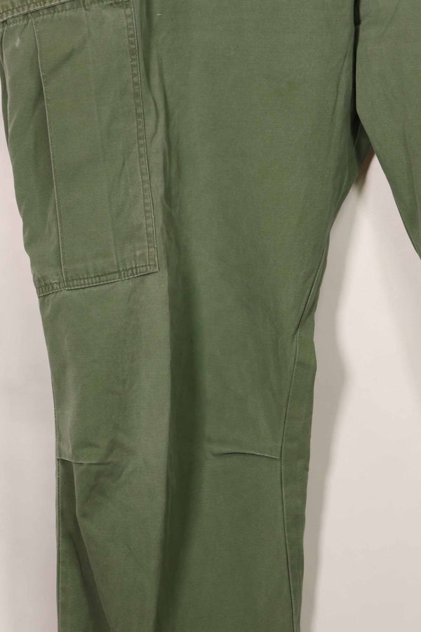 1967年契約　3rd Model ノンリップストップ　ジャングルファティーグ　パンツ　X-L-R　中古品