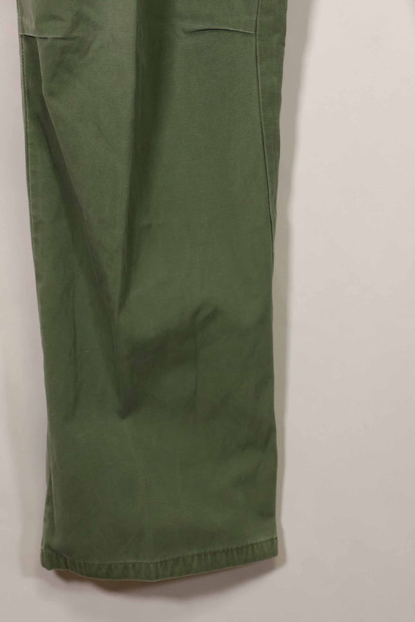 1967年契約　3rd Model ノンリップストップ　ジャングルファティーグ　パンツ　X-L-R　中古品