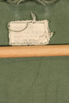 Circa 1965  S-S  2nd Model Jungle Fatigue Jacket  Stained  Faded  Used