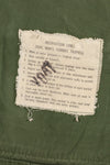 Circa 1965  S-S  2nd Model Jungle Fatigue Jacket  Stained  Faded  Used
