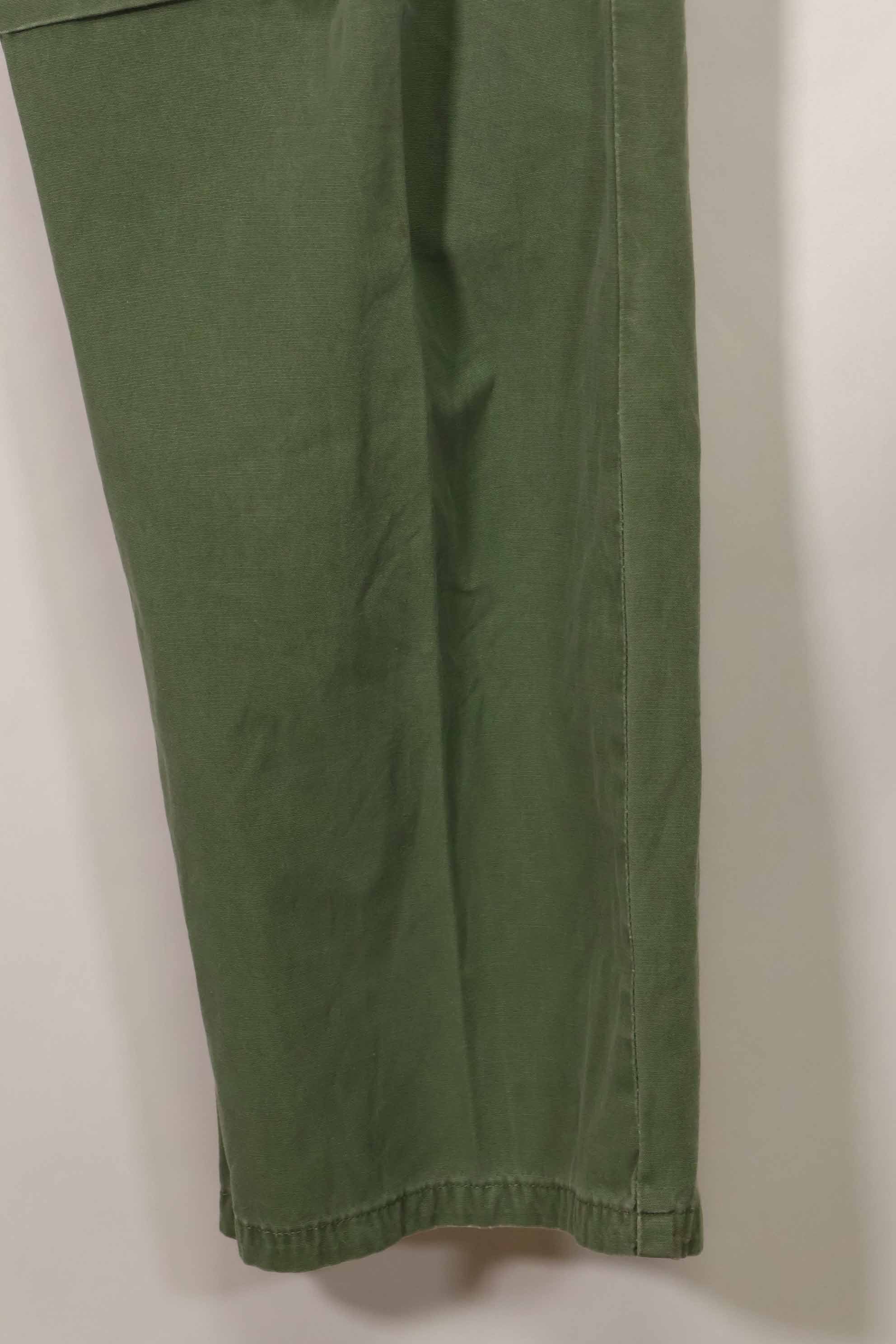 1967年契約　3rd Model ノンリップストップ　ジャングルファティーグ　パンツ　X-L-R　中古品