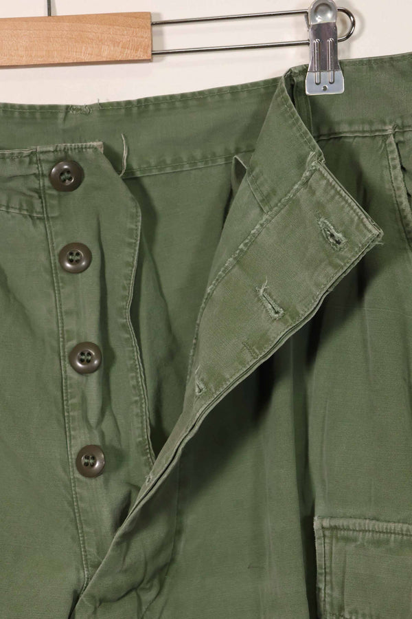1967年契約　3rd Model ノンリップストップ　ジャングルファティーグ　パンツ　X-L-R　中古品