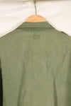 Circa 1965  S-S  2nd Model Jungle Fatigue Jacket  Stained  Faded  Used