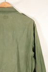Circa 1965  S-S  2nd Model Jungle Fatigue Jacket  Stained  Faded  Used
