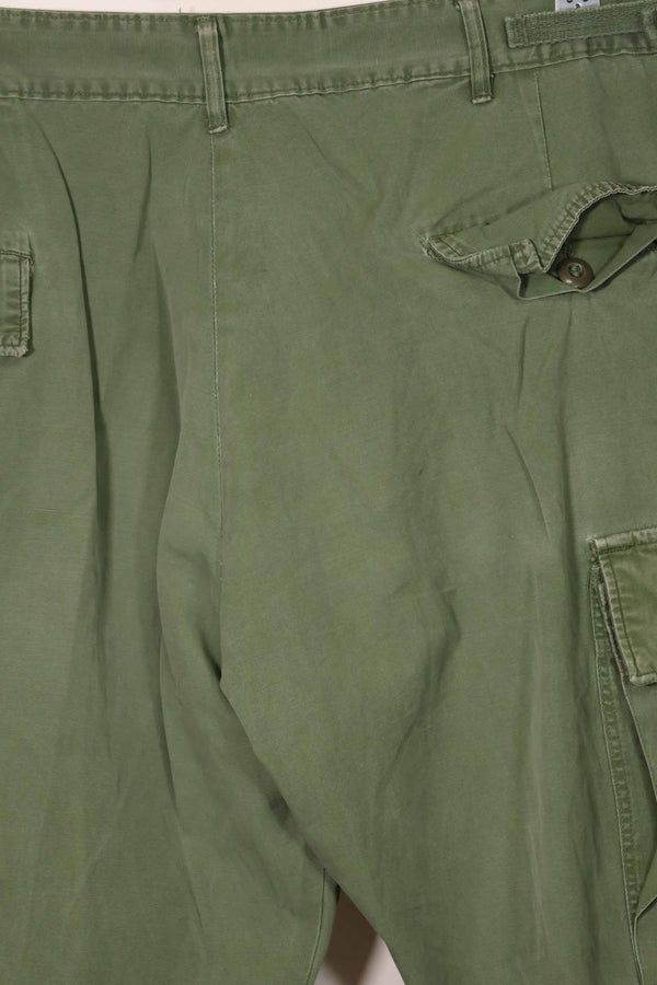 1967年契約　3rd Model ノンリップストップ　ジャングルファティーグ　パンツ　X-L-R　中古品