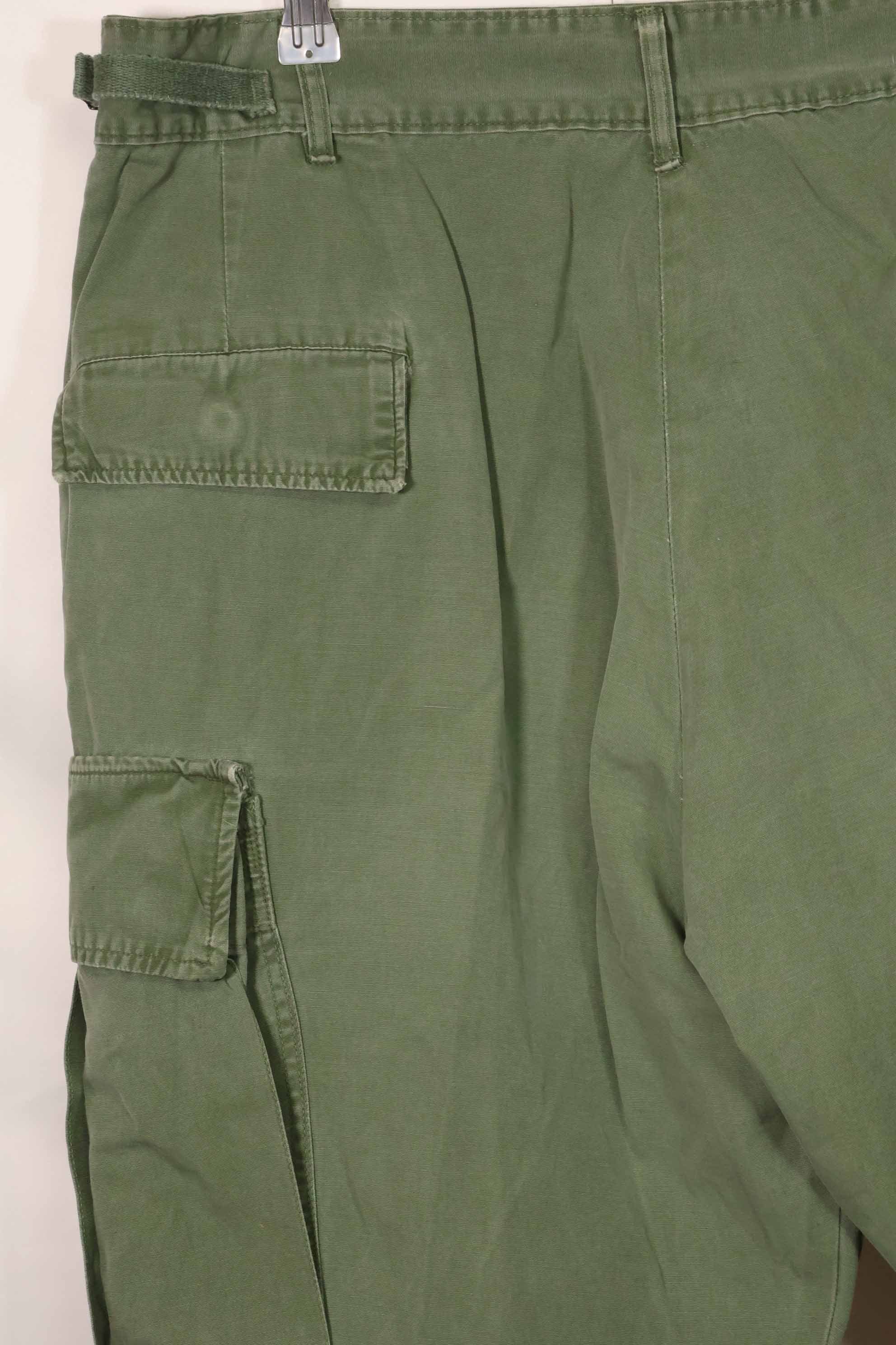 1967年契約　3rd Model ノンリップストップ　ジャングルファティーグ　パンツ　X-L-R　中古品