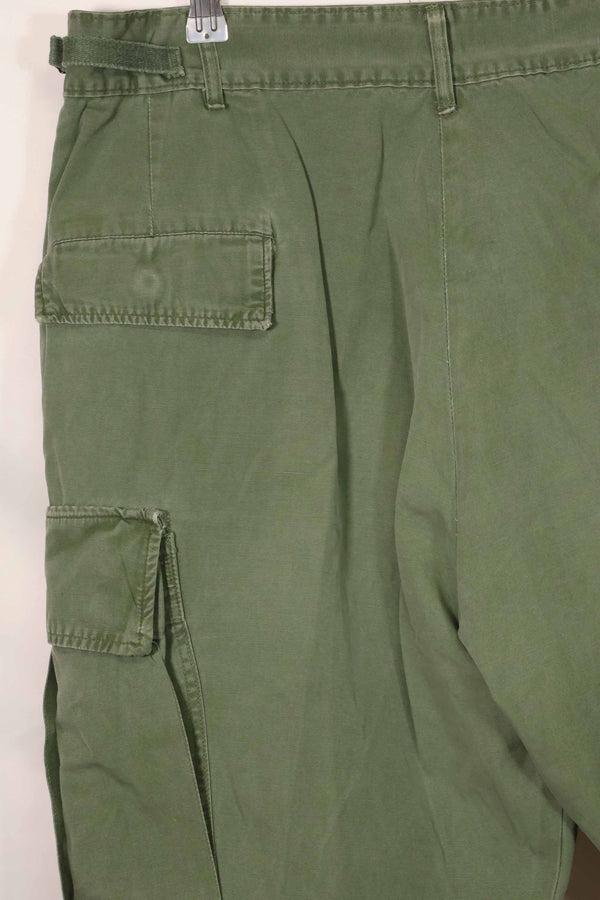 1967年契約　3rd Model ノンリップストップ　ジャングルファティーグ　パンツ　X-L-R　中古品