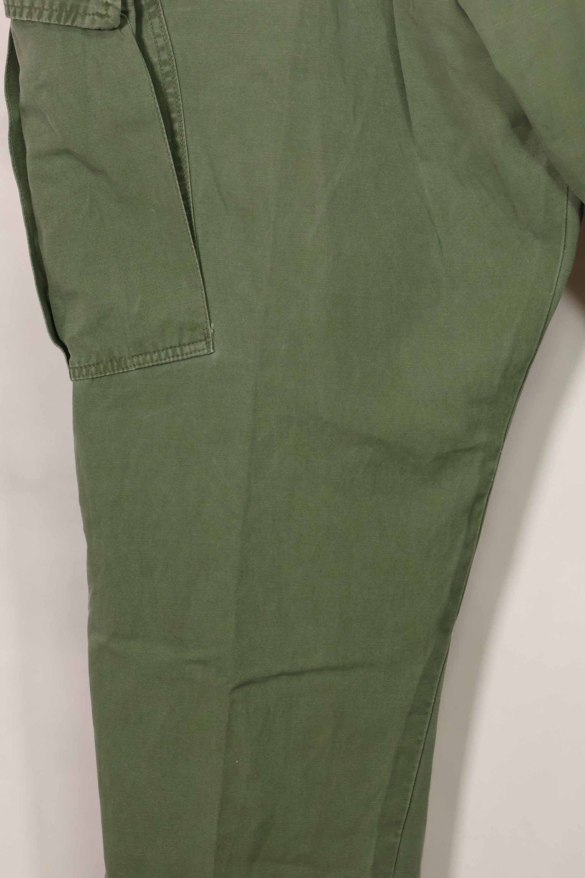 1967年契約　3rd Model ノンリップストップ　ジャングルファティーグ　パンツ　X-L-R　中古品