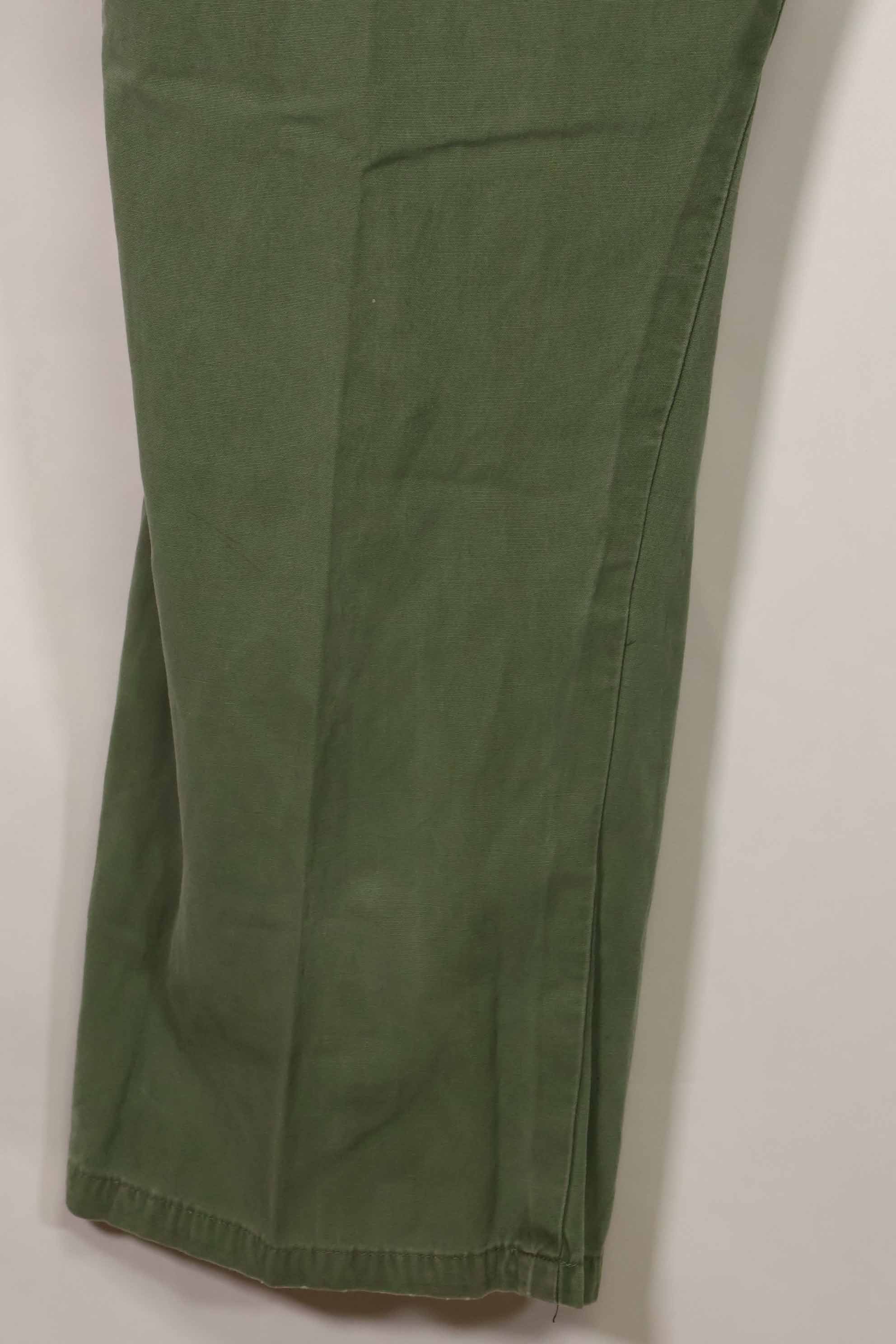 1967年契約　3rd Model ノンリップストップ　ジャングルファティーグ　パンツ　X-L-R　中古品