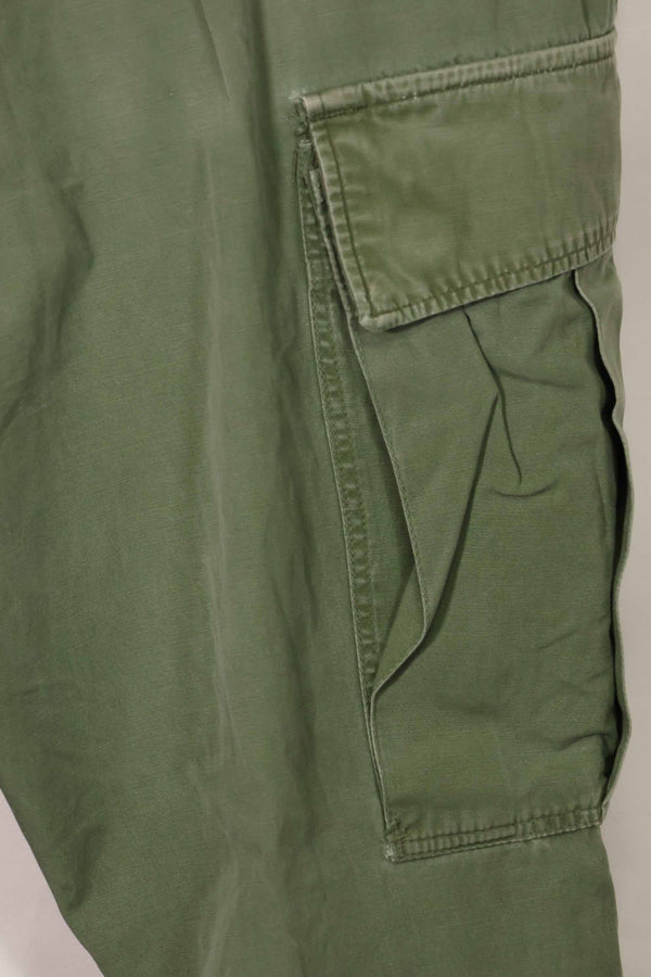 1967年契約　3rd Model ノンリップストップ　ジャングルファティーグ　パンツ　X-L-R　中古品
