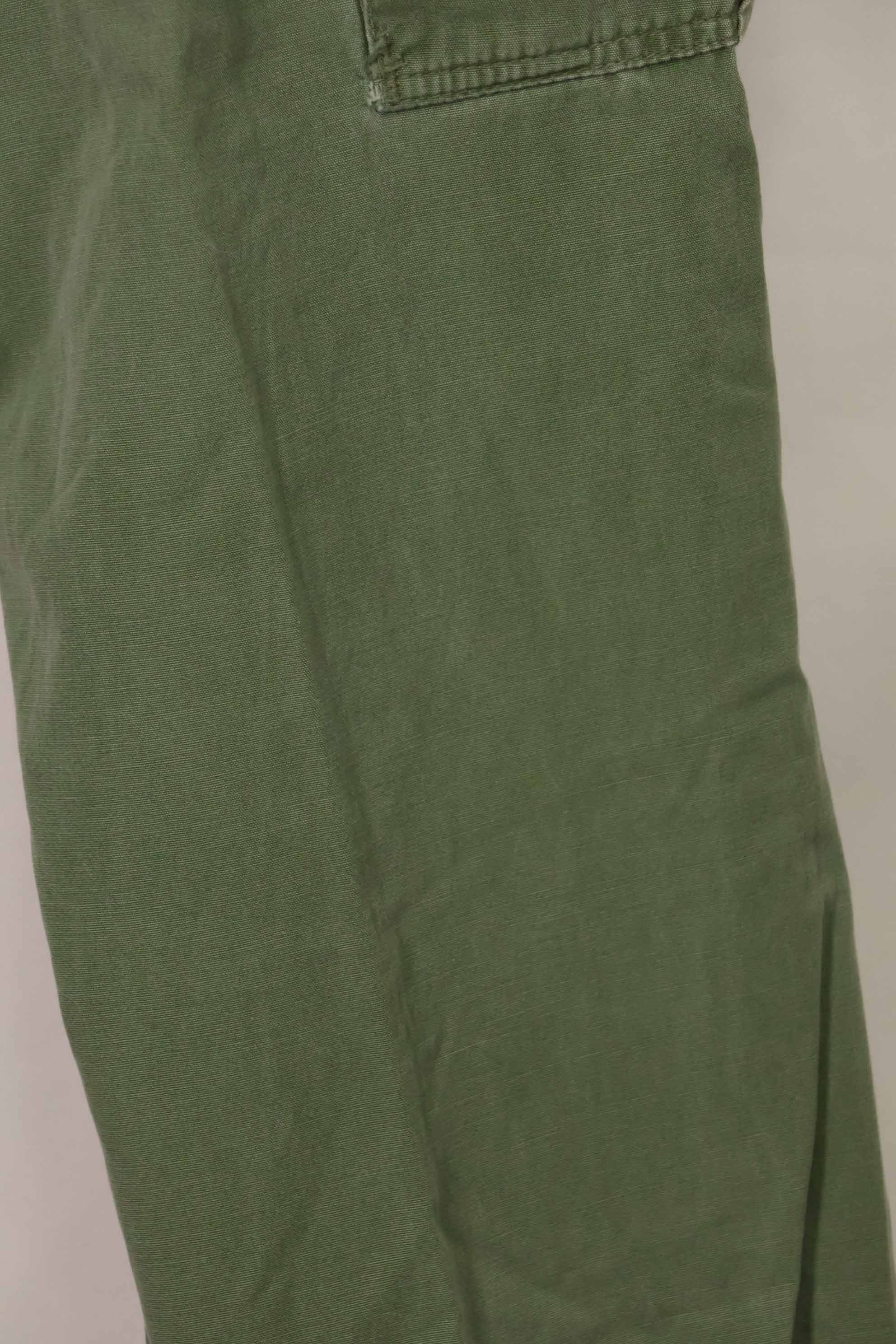 1967年契約　3rd Model ノンリップストップ　ジャングルファティーグ　パンツ　X-L-R　中古品