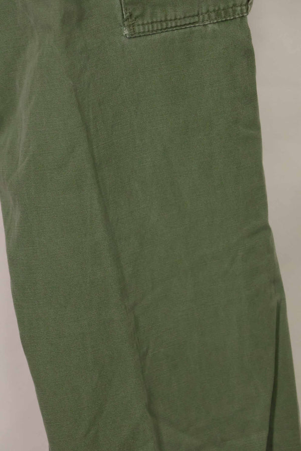 1967年契約　3rd Model ノンリップストップ　ジャングルファティーグ　パンツ　X-L-R　中古品