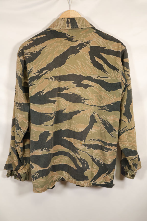 推定1960年代後半〜1970年代　ローカルメイド　タイガーストライプ　シャツ　中古品