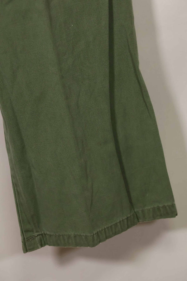 1967年契約　3rd Model ノンリップストップ　ジャングルファティーグ　パンツ　X-L-R　中古品