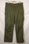 1969年契約　4th Model リップストップ　ジャングルファティーグ　パンツ　L-L　中古品