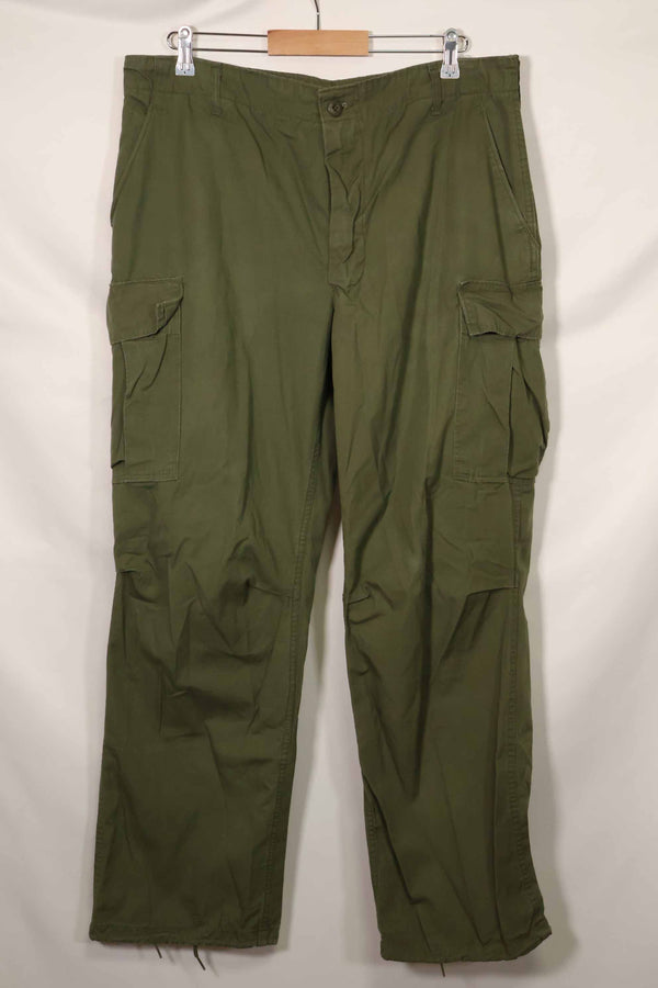 1969年契約　4th Model リップストップ　ジャングルファティーグ　パンツ　L-L　中古品
