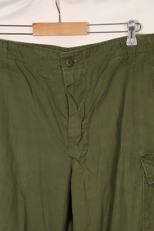 1969年契約　4th Model リップストップ　ジャングルファティーグ　パンツ　L-L　中古品