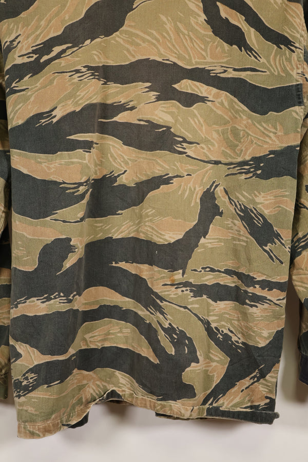 推定1960年代後半〜1970年代　ローカルメイド　タイガーストライプ　シャツ　中古品