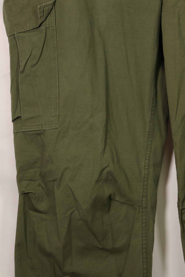 1969年契約　4th Model リップストップ　ジャングルファティーグ　パンツ　L-L　中古品