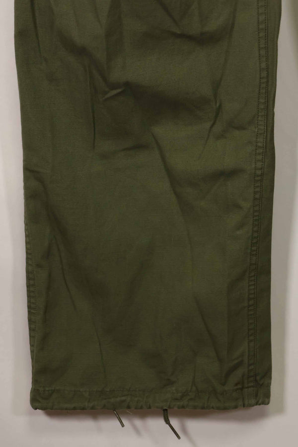 1969年契約　4th Model リップストップ　ジャングルファティーグ　パンツ　L-L　中古品