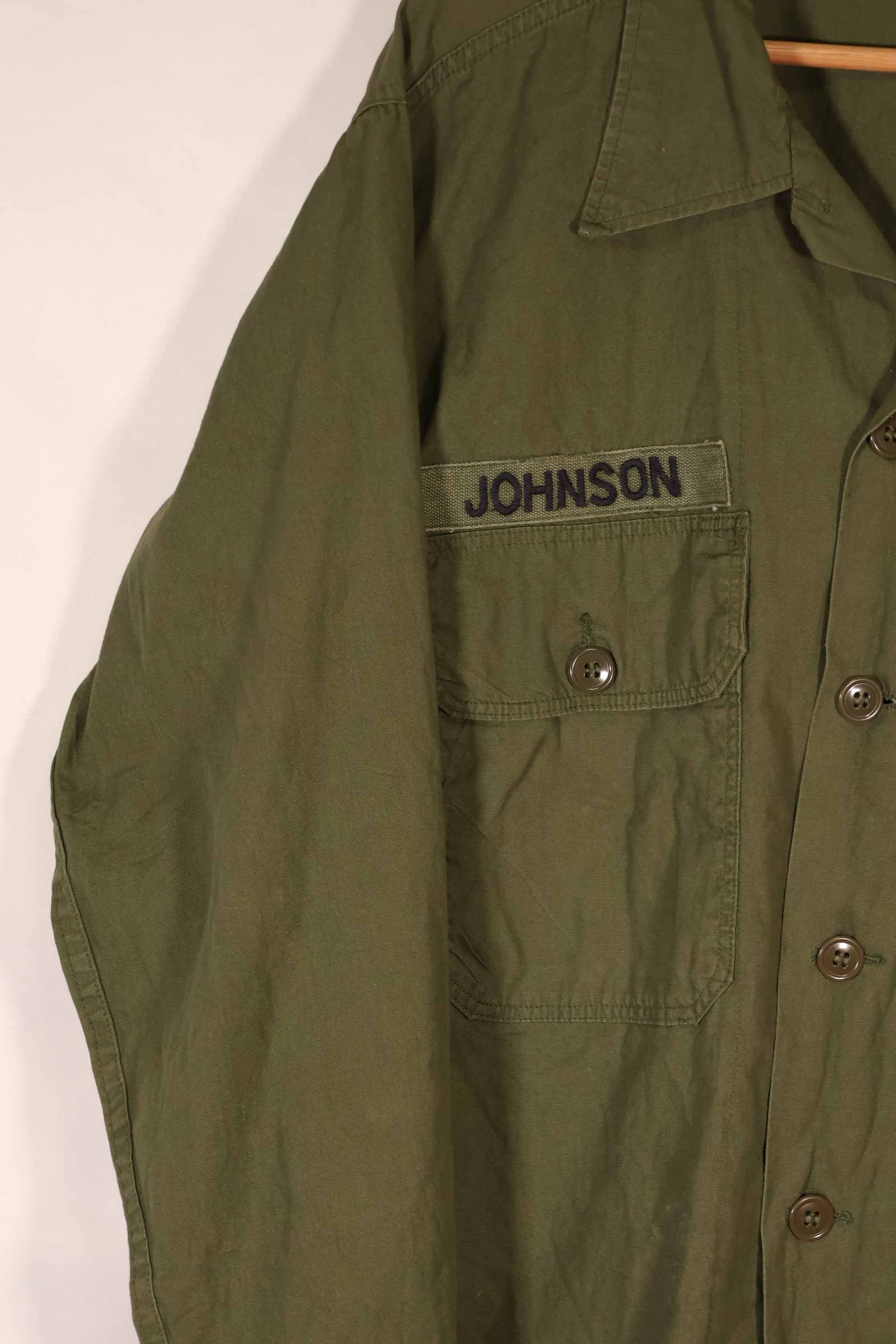 実物　1960年代　ポップリン製　OG-107 ユーティリティシャツ　G