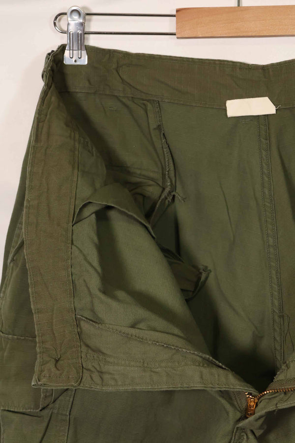 1969年契約　4th Model リップストップ　ジャングルファティーグ　パンツ　L-L　中古品