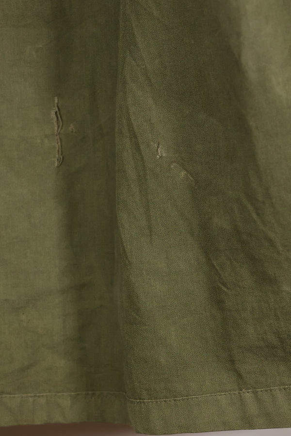 Circa 1965  S-L  2nd Model Jungle Fatigue Jacket  Stains and scuffs  Used