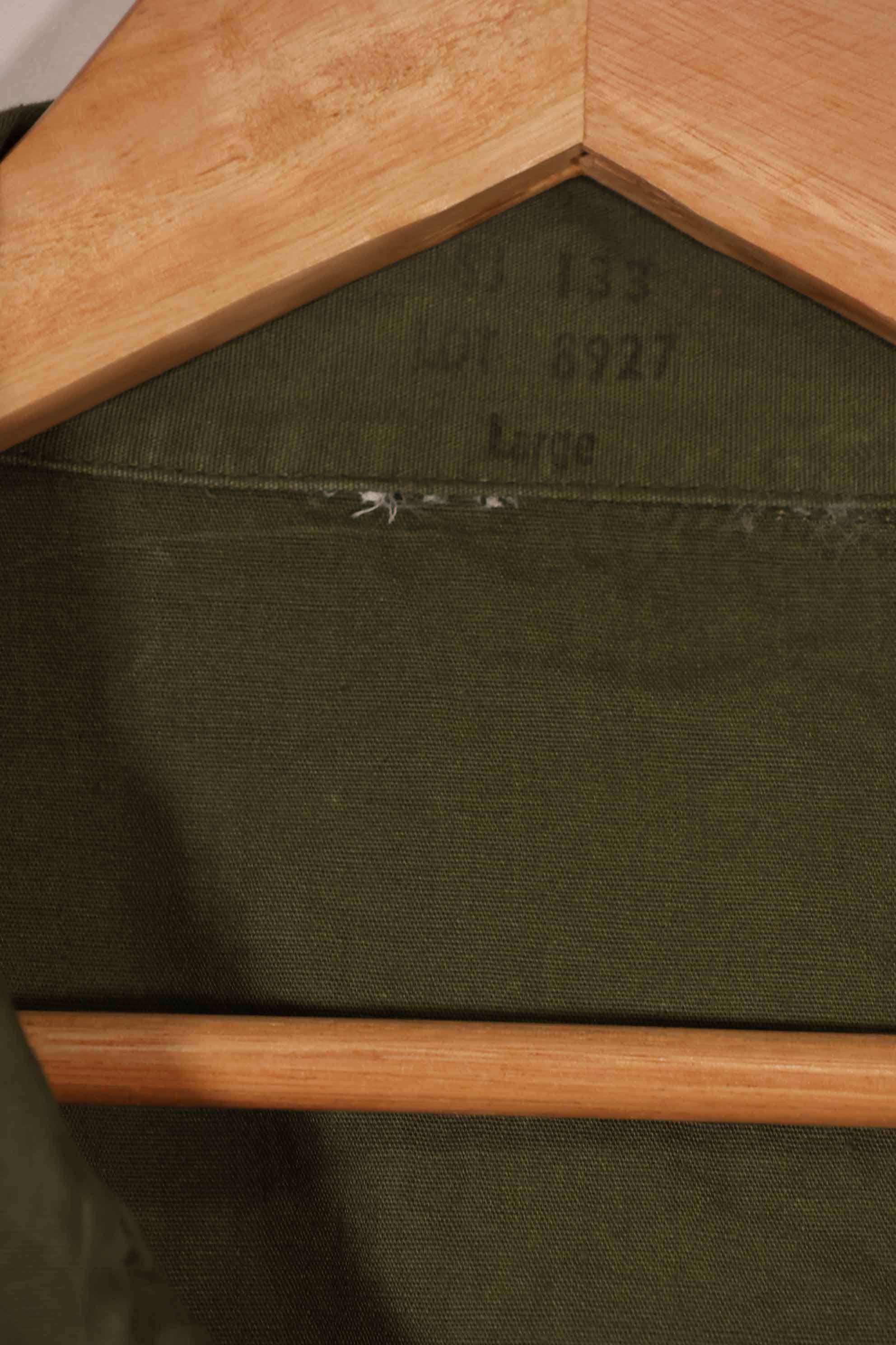 実物　1960年代　ポップリン製　OG-107 ユーティリティシャツ　G