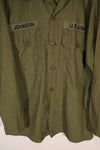 実物　1960年代　ポップリン製　OG-107 ユーティリティシャツ　G